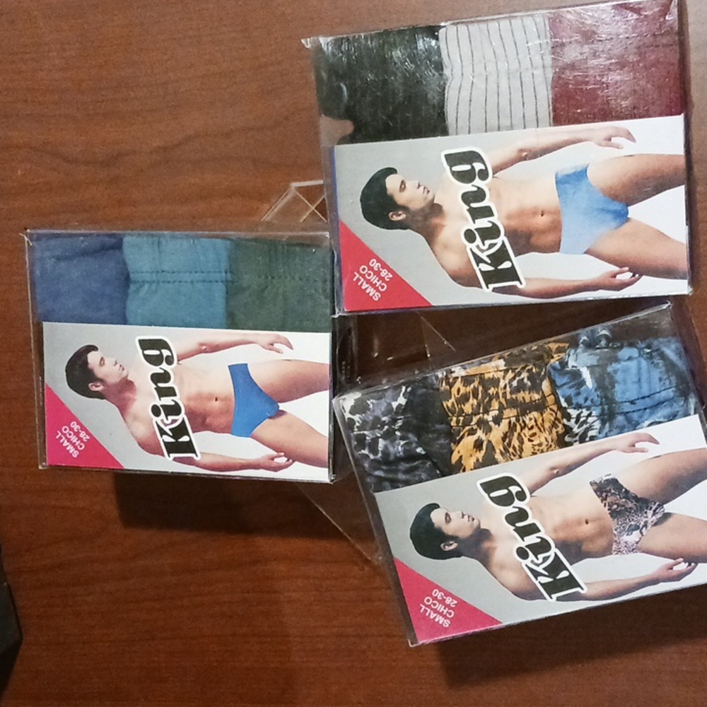 3 Three Packs of Mens Underwear by King